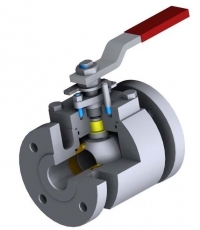 Top entry floating ball valves